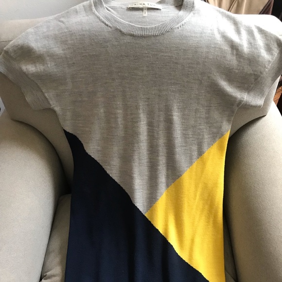 Trina Turk Short Sleeve Knit Tunic - Picture 1 of 6